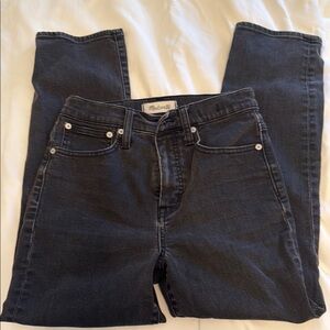 Madewell classic straight jeans, 25